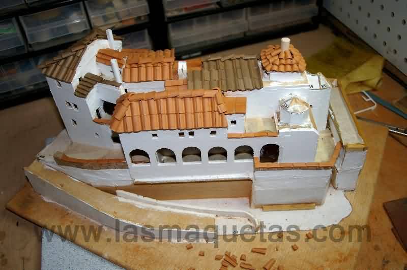 construcción de la maqueta