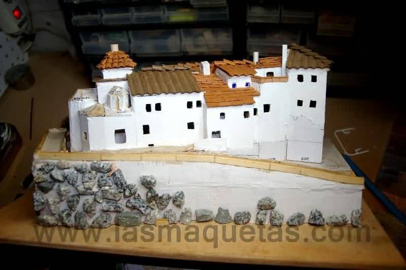 construcción de la maqueta