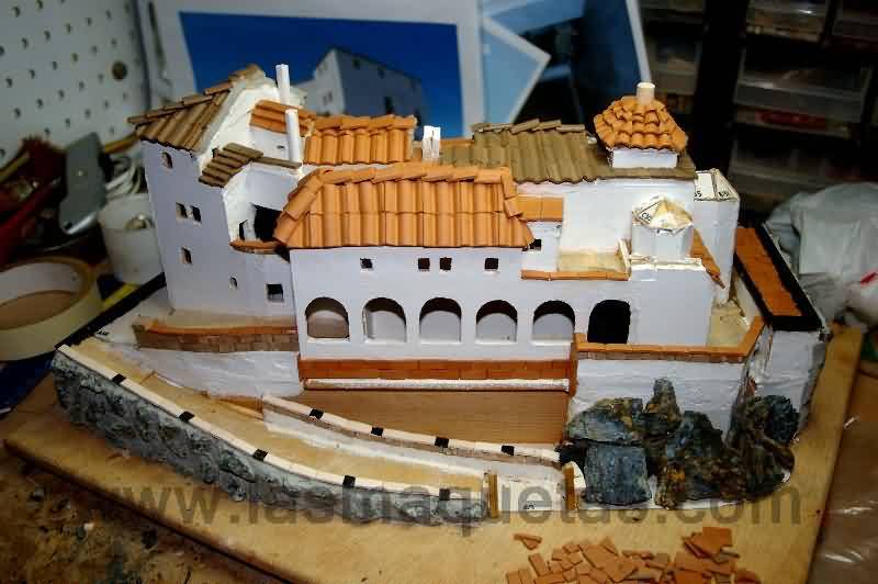 construcción de la maqueta